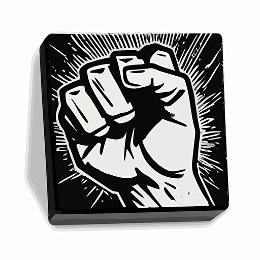 hand drawn, black icon, vector, notion style, magnet