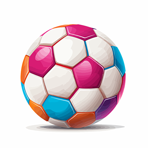 generic ball sports vector, white background