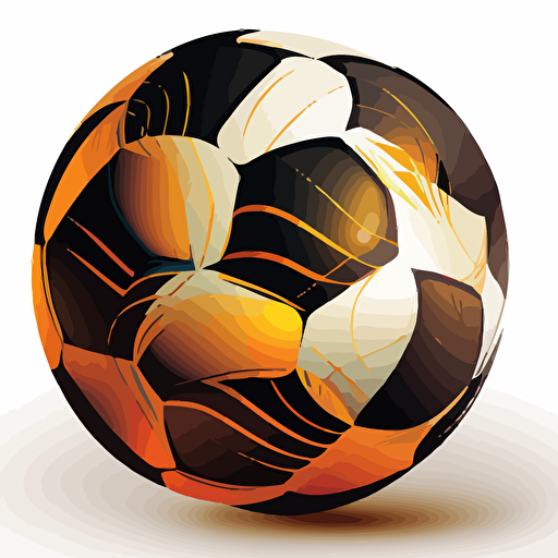 vector foot ball image