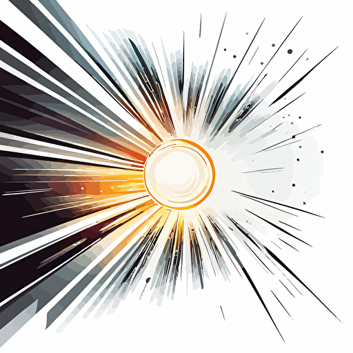 what the universe looks like when you aree moving at the speed of light, vector, line, white background