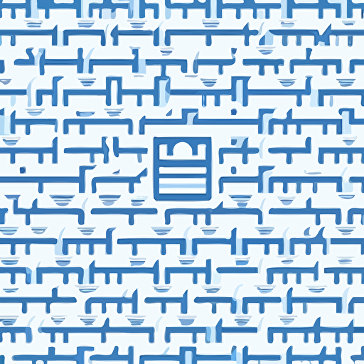 simple minimalist vector flat patterned password security wallpaper no shadows no gradients blue and white color