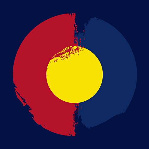 an illustration of the romanian flag, easter related, vector