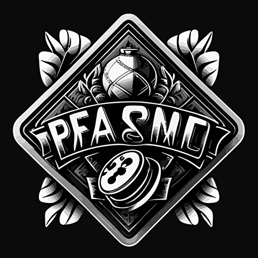 award logo, board games, vector, black and white