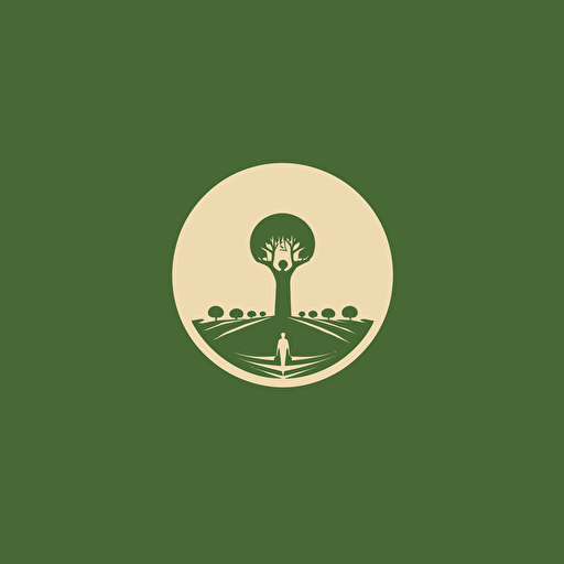 a corporation in the agricultural science industry, branding logo, simple logo, creative logo, vector logo, green, minimalist, Decision Science, Ecosystem, corporate