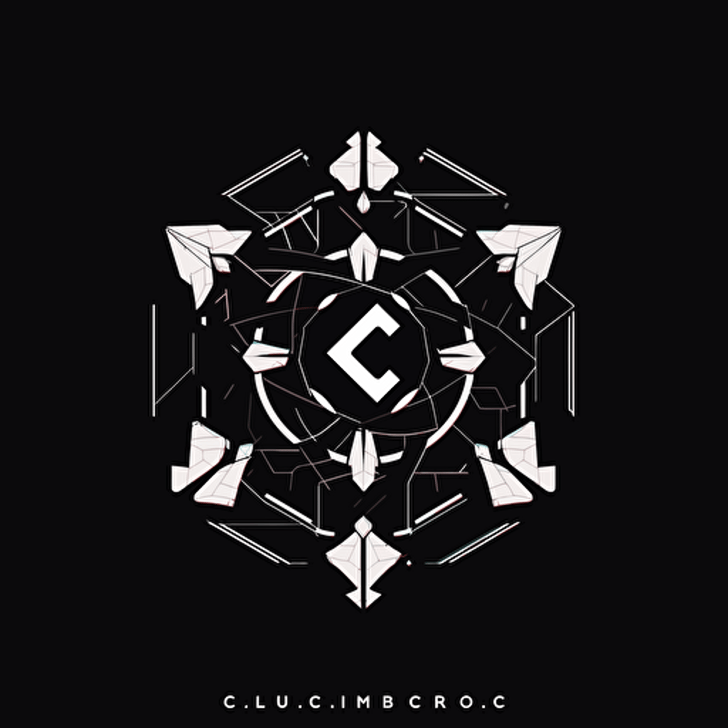 modern stylish trendy minimalistic vector logo of "CC"