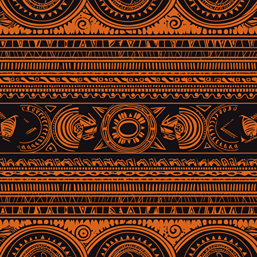 african tribal pattern vector