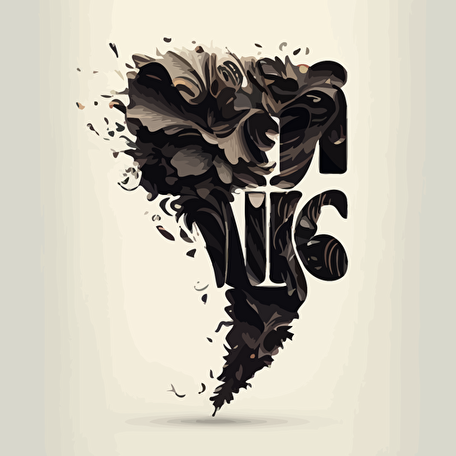 vector minimalista con forma de la letra J que parezca una conexión neuronal .v5