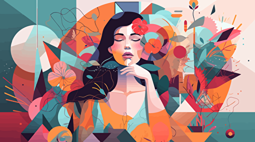 vector art. life style stock image popular no text prompt trend. pinterest contest winner