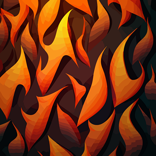 flame background texture vector illustration flat style