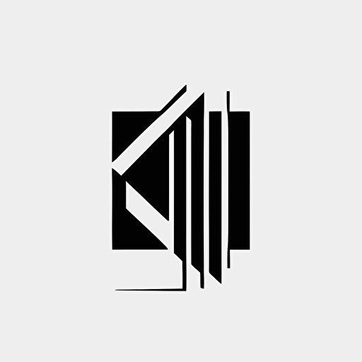 brand logo minimalist vector simple black white geometric