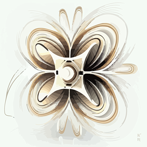 visualization of electromagnetism, vector, line, white background