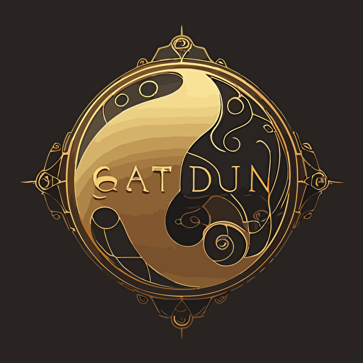 modern logo, featuring golden ration, extremely detailed, Studio Ghibli style, minimalistic, professional design, adobe illustrator, vector, no shadows, on transparent background