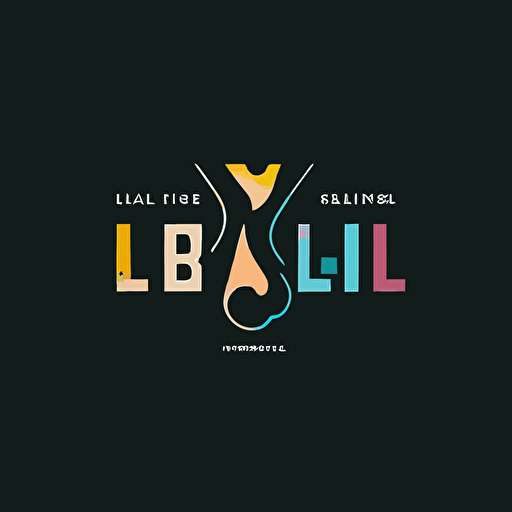 logo, Print Lab, vector, high quality, minimal, incorporate color swatches v 5