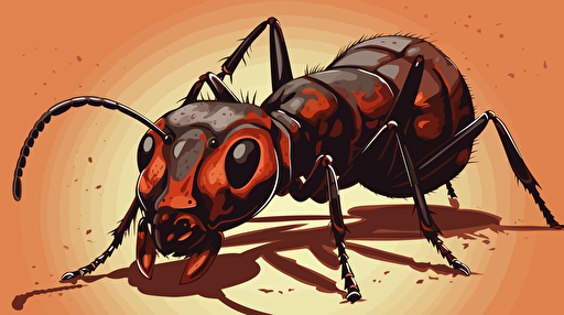 huge ant vector,