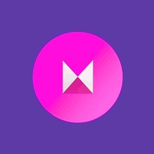 M, letter M, geometric shapes forming the letter M, triangle, circle, square, logo design, simple vector, flat colors