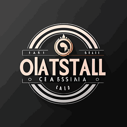 modern small and simplify vector logo for a finance business, named "O Capitalista".