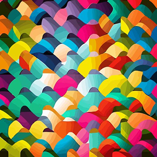 create a colourful weave background vector A4
