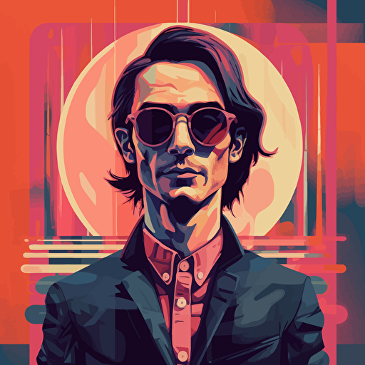 vid jota, vector illustration