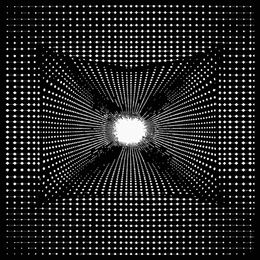 2d projector test pattern grid geometry. 2d vector