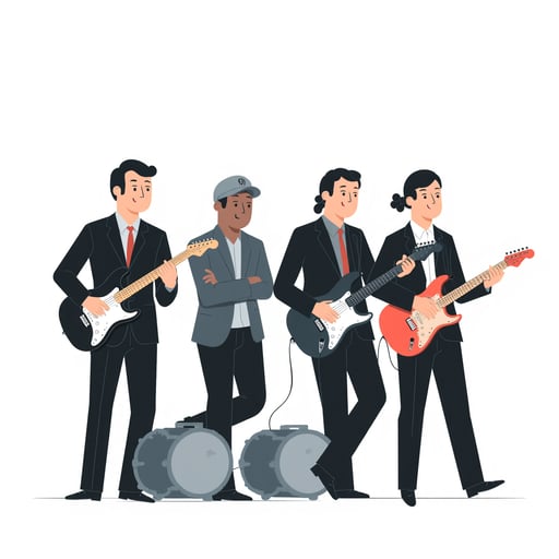 a rock band