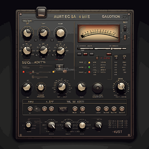 audio vst plugin gui, vector, scalable, svg, gradients, aax, au, vst3