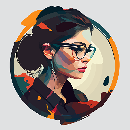 A vector-based image or illustration with a transparent background can be used to make viewers think of 'clear'