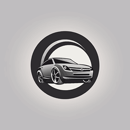 car logo, simple mdoern 2023 vector art