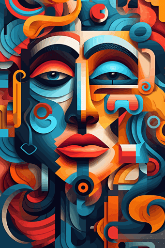 vector image, pdff, svg, thick strokes ::3 infinite library, bookshelves ::1