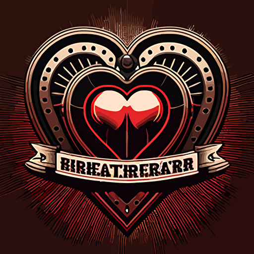 vectorized logo for dj heartbreaker
