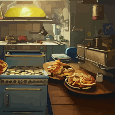 hyperrealistic mixed media high resolution image spongebob squarepants standing stove flipping burgers stunning 3d render inspired art istván sándorfi greg rutkowski perfect symmetry dim volumetric lighting 8k octane beautifully detailed render post processing extremely hyper detailed intricate epic composition highly detailed attributes highly detailed atmosphere cinematic lighting masterpiece trending artstation detailed masterpiece stunning flawless structure lifelike texture perfection