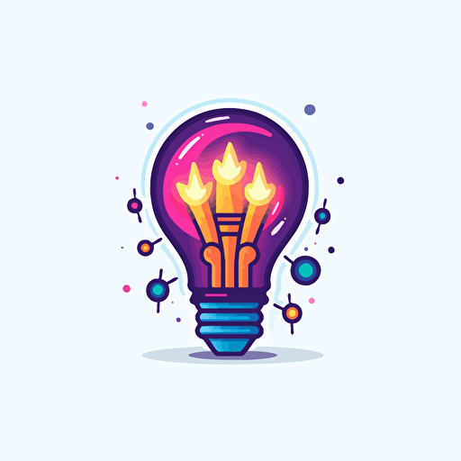 flat vector logo for company called wazzup