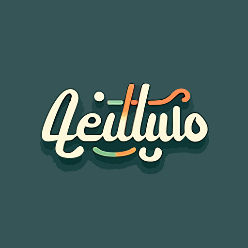 "Delicious" logo wordmark, logo style, simple vector logo, minimal