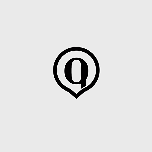 monogram "OSMIQUE", simple, black font, white background, vector logo, simple, minimilistic, flat 2d