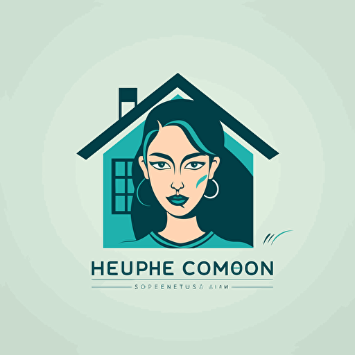 a vector logo design for a house cleaning company , modern,