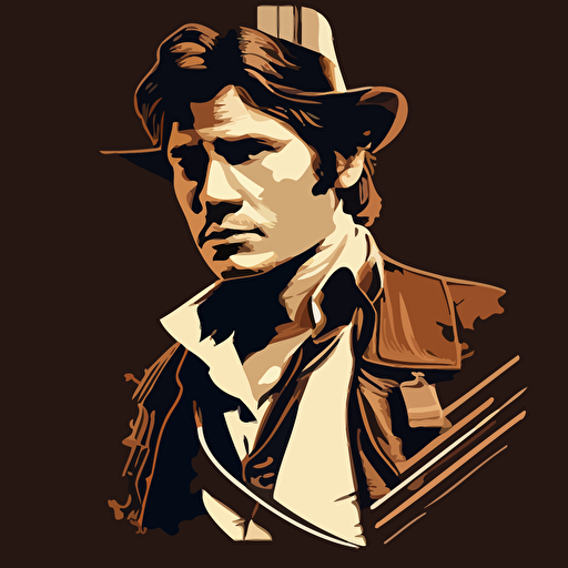 han solo, vector art