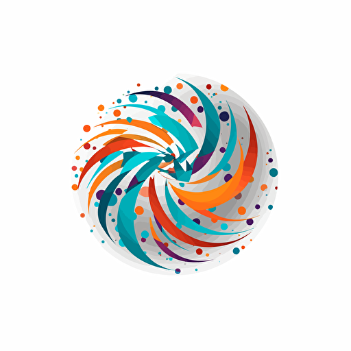 web company logo, simple, vector, white background, no border