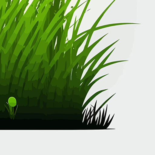 grass vector simple, 2d vector