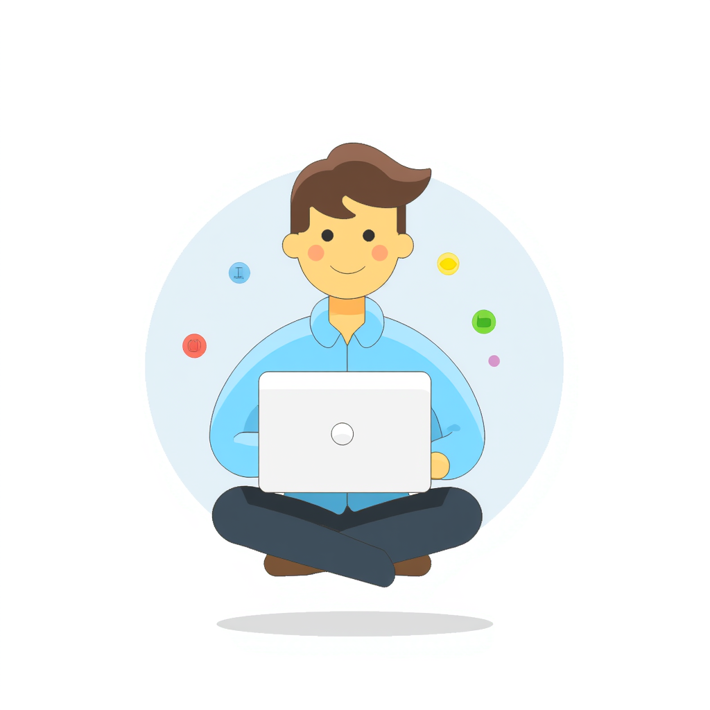 a person working on a 