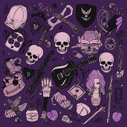 vectorheart aesthetic, emo, punk, goth, egirl aesthetic, black purple white colors, wallpaper,