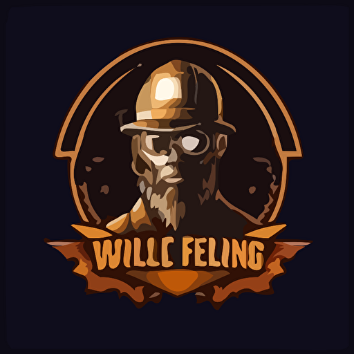 welding fabrication company logo design, vector