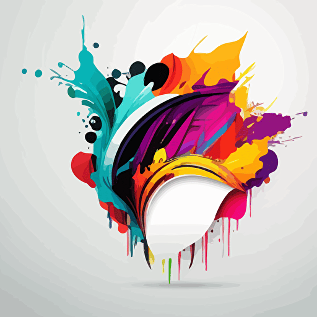 amazing vectors abstract colorful with white background