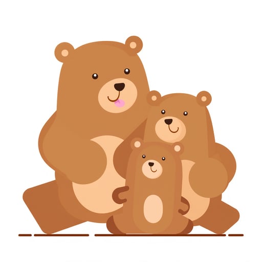 a family of bears