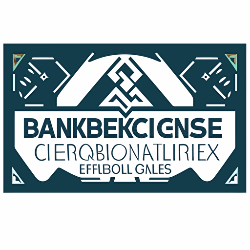 currency exchange partners logo, make it say Blockchain Billions, BB, white background, vector::1.9