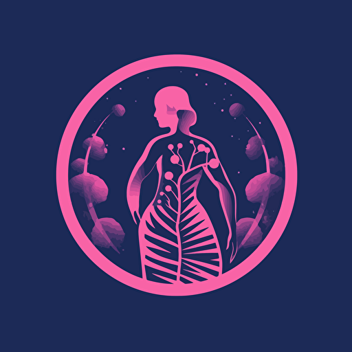 a geneological vector icon, perfect for creating genealogy sites royalty illustration, in the style of dark pink and indigo, eco-kinetic, logo, paleocore, whitcomb-girls, nihilcore, relational aesthetics