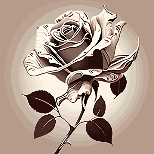vector rose