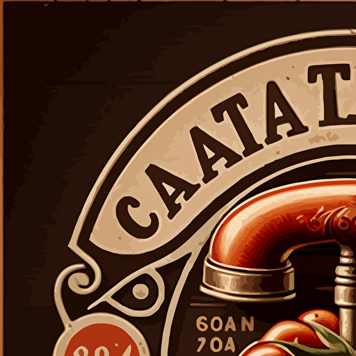 vector logo tomato company call Lavarazza