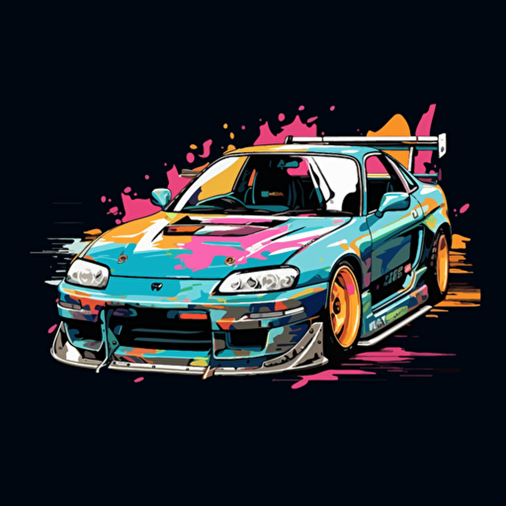 jdm car vector design