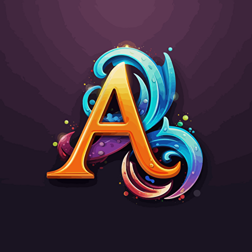 design a logo with an A and R. Vector file