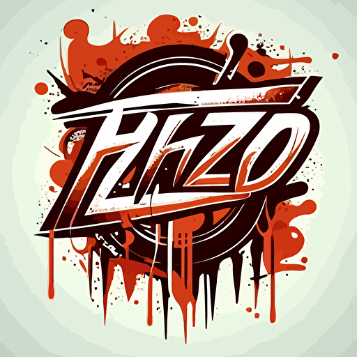 ZERO HEUT LOGO VECTOR GRAFFITE STYLE