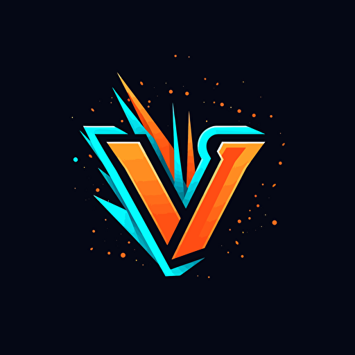 simple vector logo for company called wazzup, that does performing and video